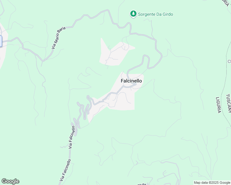 map of restaurants, bars, coffee shops, grocery stores, and more near 1 Via Volpara in Falcinello