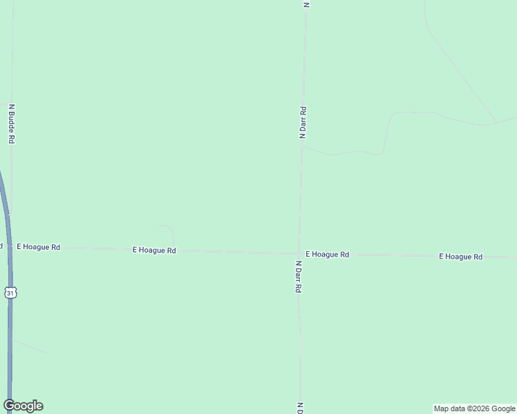 map of restaurants, bars, coffee shops, grocery stores, and more near 10801-10831 North Darr Road in Free Soil