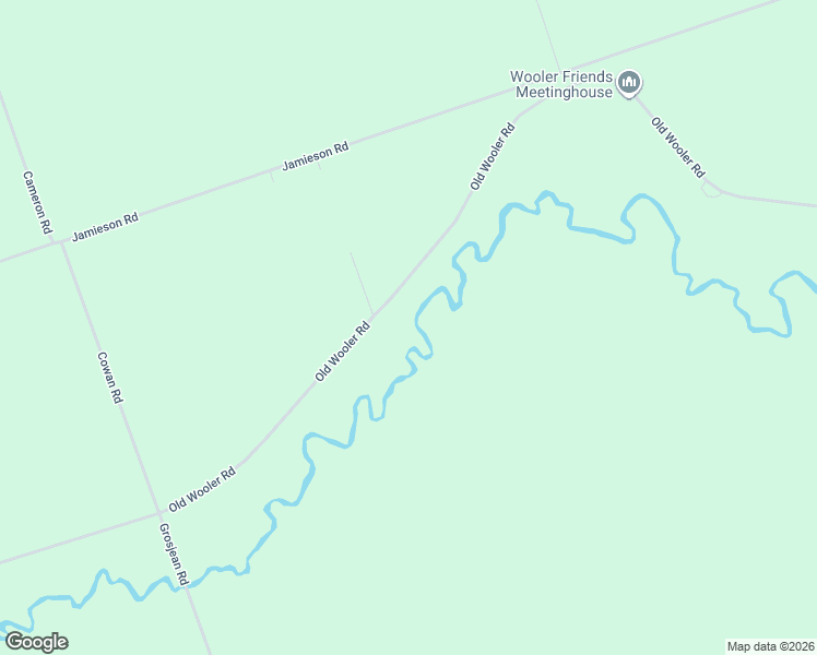 map of restaurants, bars, coffee shops, grocery stores, and more near 1141 Old Wooler Road in Codrington