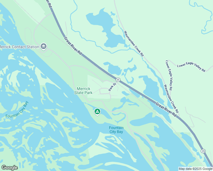 map of restaurants, bars, coffee shops, grocery stores, and more near S3015 Park Street in Fountain City
