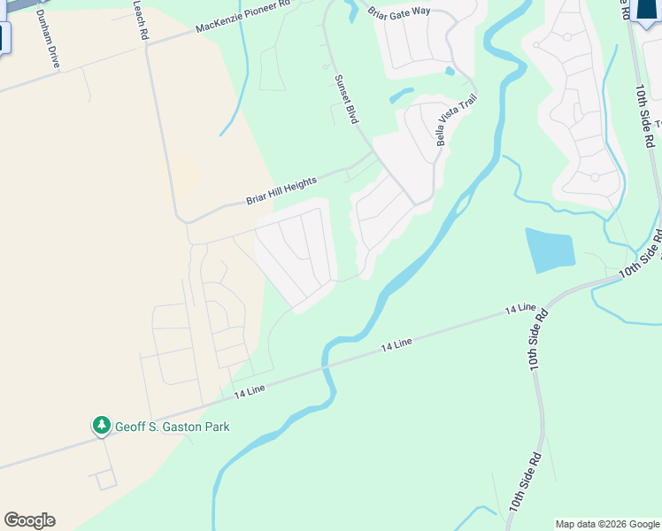 map of restaurants, bars, coffee shops, grocery stores, and more near 137 Ridge Way in New Tecumseth