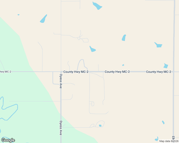 map of restaurants, bars, coffee shops, grocery stores, and more near County Highway MC-2 in Meade County