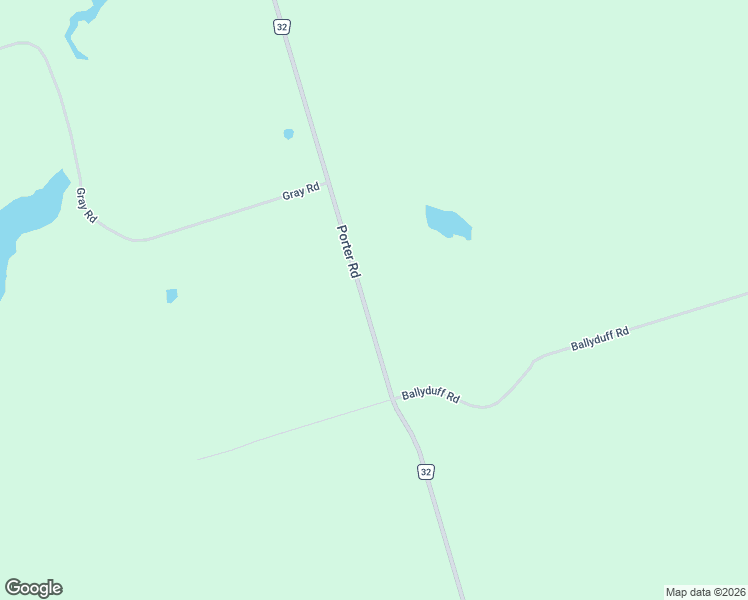 map of restaurants, bars, coffee shops, grocery stores, and more near 764 Porter Road in Kawartha Lakes