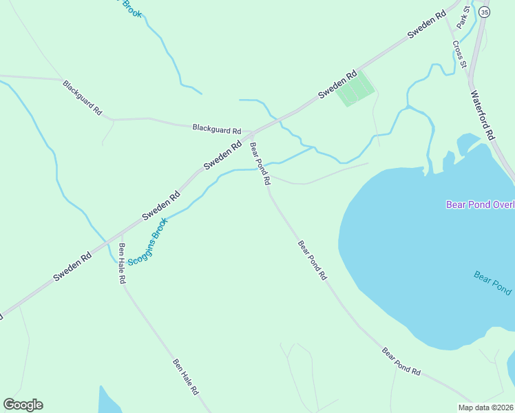 map of restaurants, bars, coffee shops, grocery stores, and more near 29 Bear Pond Road in Waterford