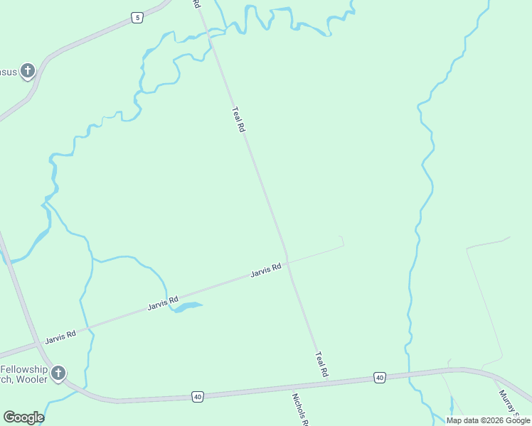 map of restaurants, bars, coffee shops, grocery stores, and more near 183 Teal Road in Quinte West