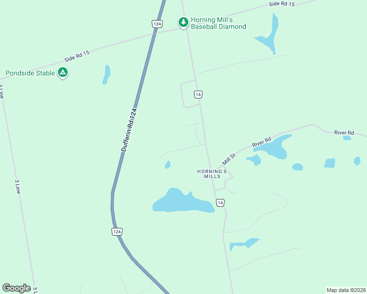 map of restaurants, bars, coffee shops, grocery stores, and more near 29 Church Street in Melancthon
