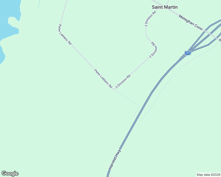 map of restaurants, bars, coffee shops, grocery stores, and more near 54 2 Division Road in Meteghan