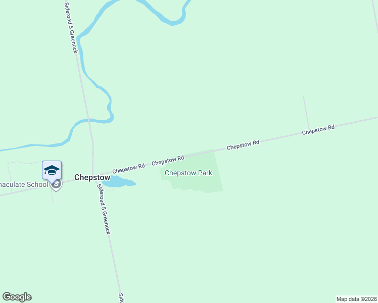 map of restaurants, bars, coffee shops, grocery stores, and more near 444 Chepstow Road in Chepstow