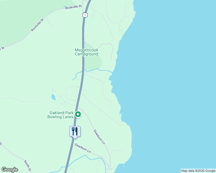 map of restaurants, bars, coffee shops, grocery stores, and more near 660 Commercial Street in Rockport