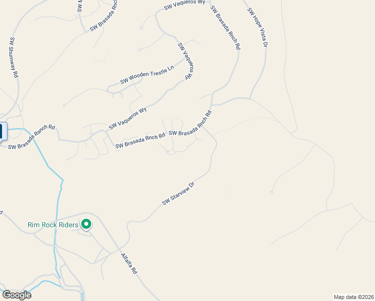 map of restaurants, bars, coffee shops, grocery stores, and more near 16652 South West Brasada Ranch Road in Powell Butte