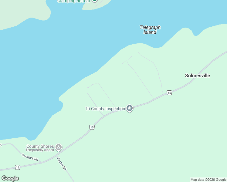 map of restaurants, bars, coffee shops, grocery stores, and more near 2-100 Hint Lane in Prince Edward