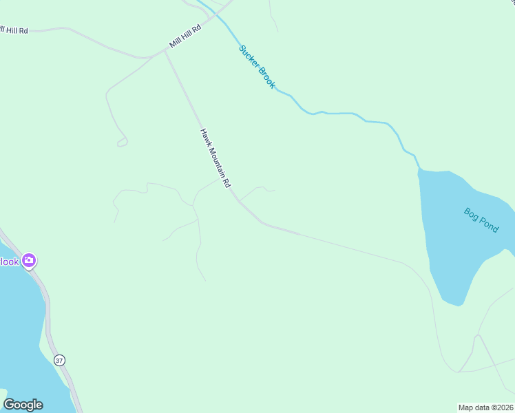 map of restaurants, bars, coffee shops, grocery stores, and more near 130 Hawk Mountain Road in Waterford