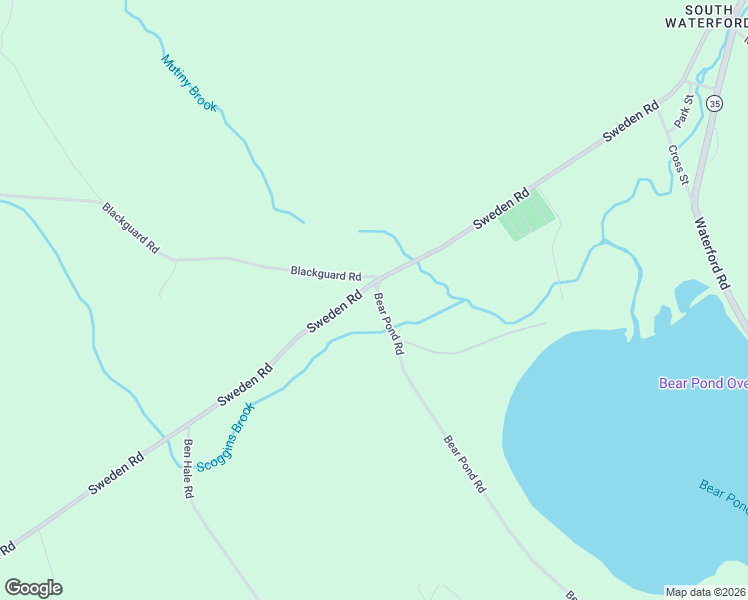 map of restaurants, bars, coffee shops, grocery stores, and more near 9 Bear Pond Road in Waterford