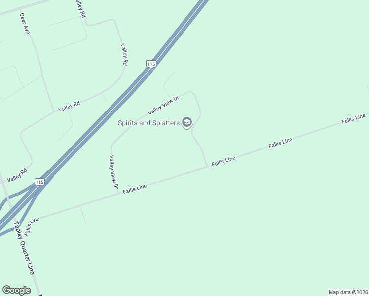 map of restaurants, bars, coffee shops, grocery stores, and more near 68 Valley View Drive in Millbrook