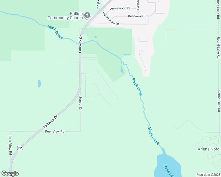 map of restaurants, bars, coffee shops, grocery stores, and more near 372 Ridgeway Drive in Brillion