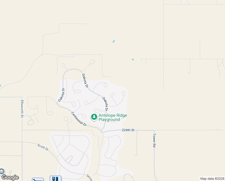 map of restaurants, bars, coffee shops, grocery stores, and more near 1183 Case Court in Box Elder