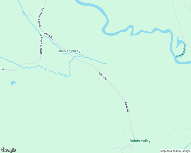 map of restaurants, bars, coffee shops, grocery stores, and more near S2987 Barth Road in Fountain City