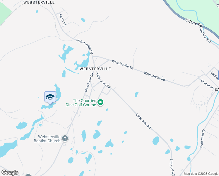 map of restaurants, bars, coffee shops, grocery stores, and more near 6 Sabetto Street in Barre