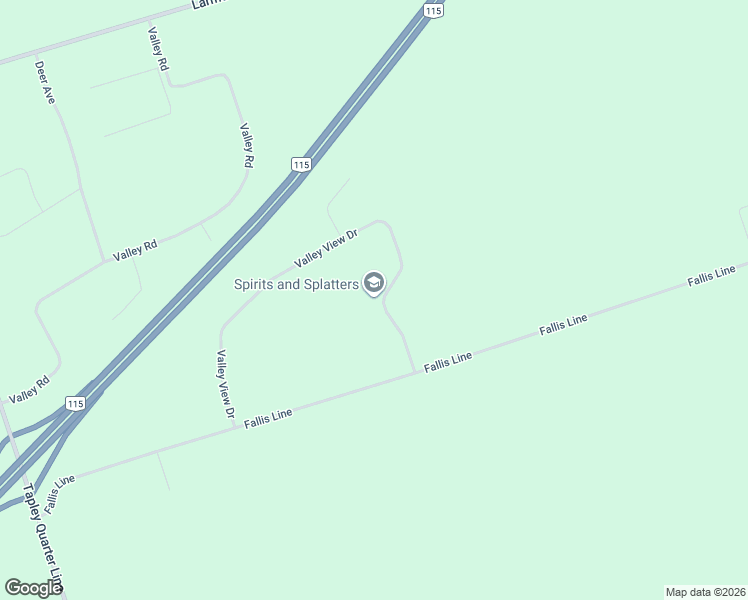 map of restaurants, bars, coffee shops, grocery stores, and more near 68 Valley View Drive in Millbrook