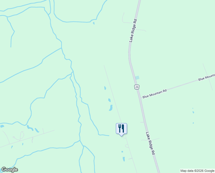 map of restaurants, bars, coffee shops, grocery stores, and more near 9150 Concession Road 8 in Uxbridge