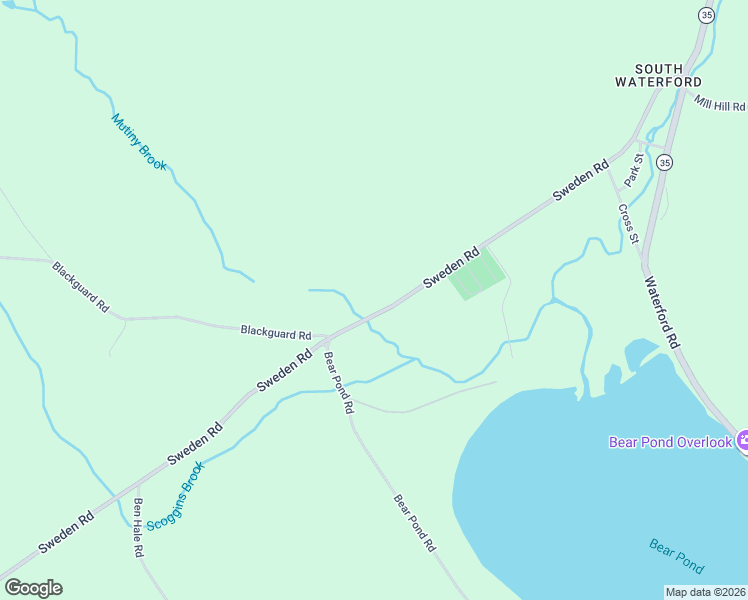 map of restaurants, bars, coffee shops, grocery stores, and more near 177 Sweden Road in Waterford