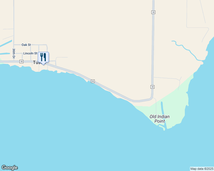 map of restaurants, bars, coffee shops, grocery stores, and more near 7254 County Road H in Fremont
