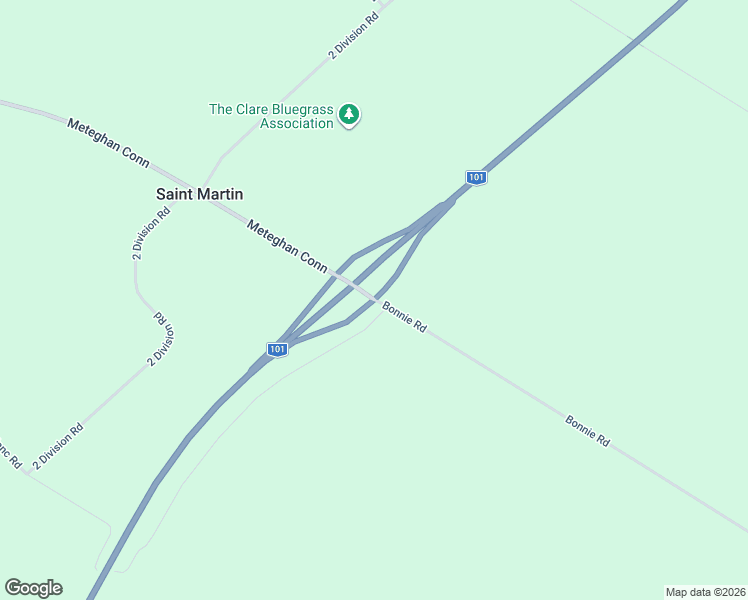 map of restaurants, bars, coffee shops, grocery stores, and more near 9 Bonnie Road in Meteghan Centre