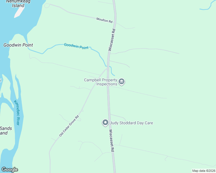 map of restaurants, bars, coffee shops, grocery stores, and more near 900 Wiscasset Road in Pittston