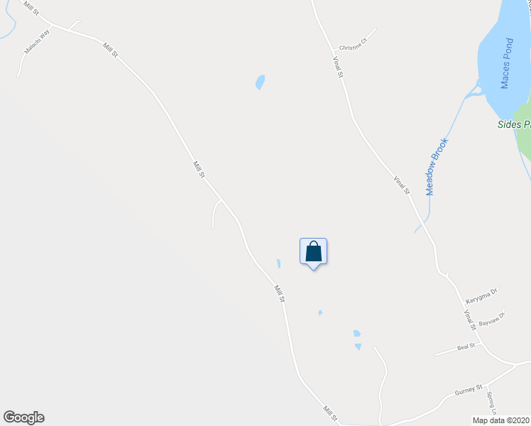 map of restaurants, bars, coffee shops, grocery stores, and more near 220 Mill Street in Rockport