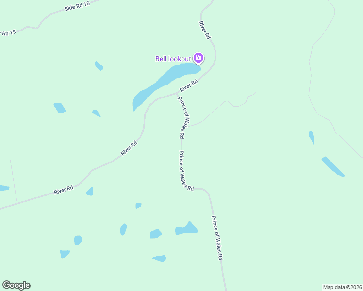 map of restaurants, bars, coffee shops, grocery stores, and more near 637199 Prince of Wales Road in Horning's Mills