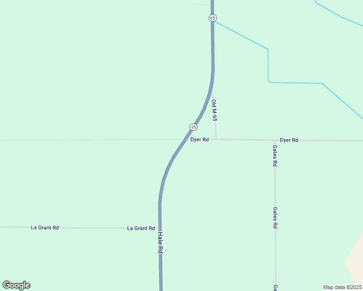 map of restaurants, bars, coffee shops, grocery stores, and more near Hale Road in Turner