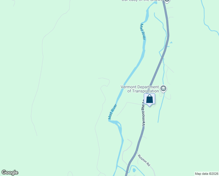 map of restaurants, bars, coffee shops, grocery stores, and more near 954 Butternut Hill Road in Waitsfield
