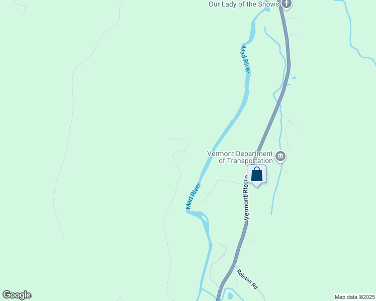 map of restaurants, bars, coffee shops, grocery stores, and more near 1018 Butternut Hill Road in Waitsfield