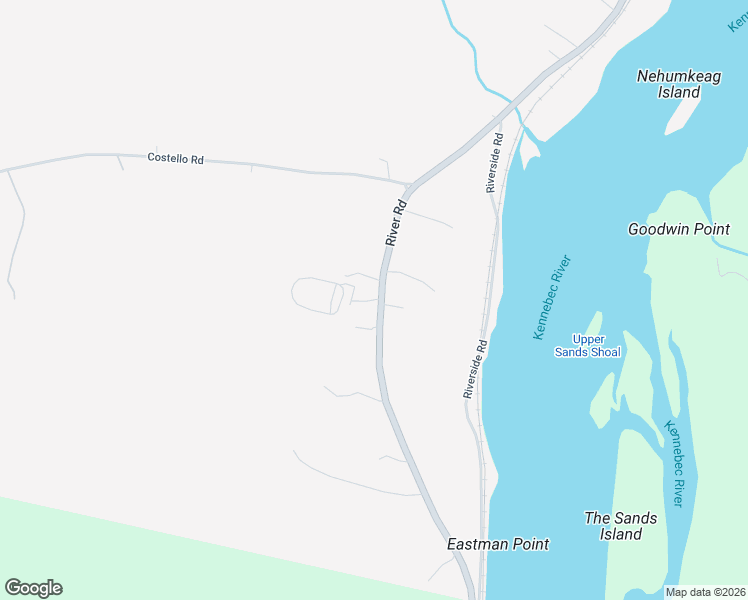 map of restaurants, bars, coffee shops, grocery stores, and more near 11 Halls Drive in Gardiner