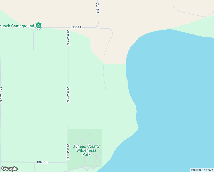 map of restaurants, bars, coffee shops, grocery stores, and more near N14314 Clearview Road in Necedah