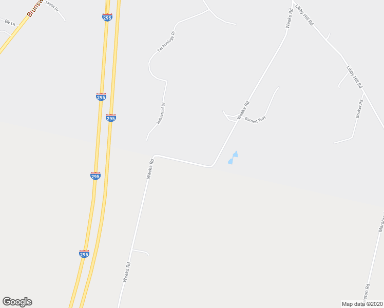 map of restaurants, bars, coffee shops, grocery stores, and more near 183 Weeks Road in Gardiner