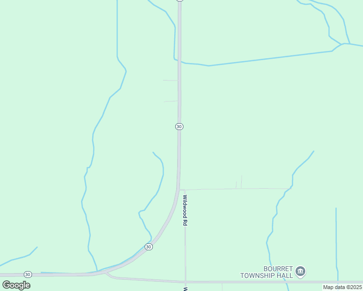 map of restaurants, bars, coffee shops, grocery stores, and more near 5872 Michigan 30 in Alger