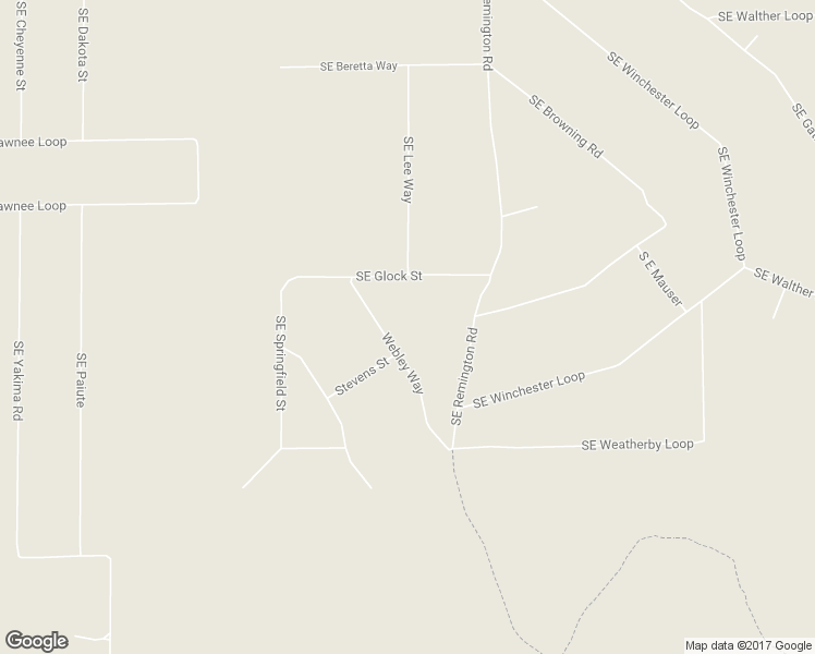 map of restaurants, bars, coffee shops, grocery stores, and more near 15188 Webley Way in Prineville