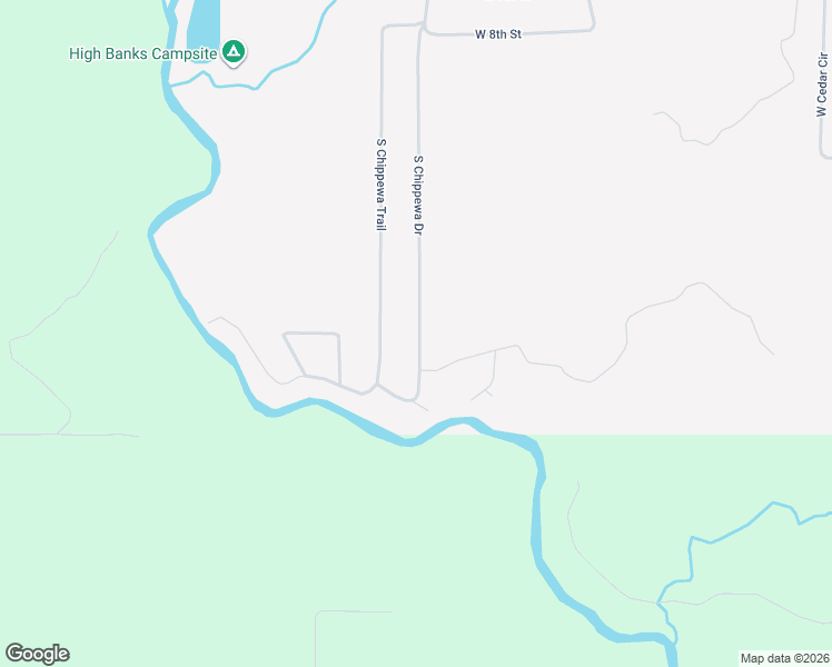 map of restaurants, bars, coffee shops, grocery stores, and more near 5701-5799 South Chippewa Drive in Prescott