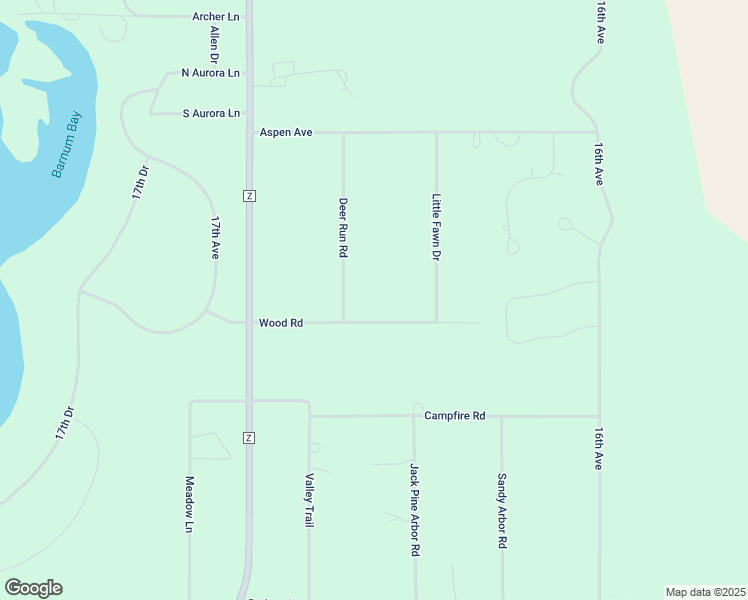 map of restaurants, bars, coffee shops, grocery stores, and more near 1654 Wood Road in Nekoosa