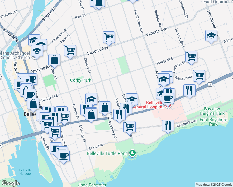 165 Foster Avenue, Belleville ON Walk Score