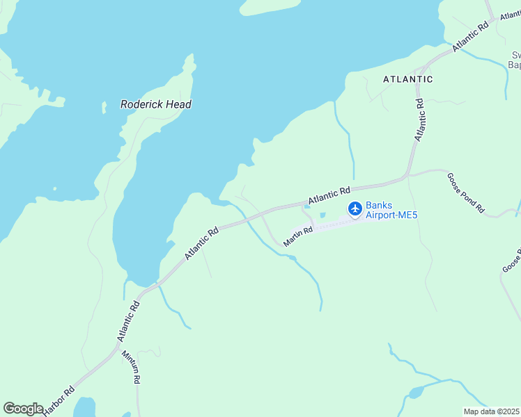 map of restaurants, bars, coffee shops, grocery stores, and more near 11 Mackerel Cove Road in Swans Island