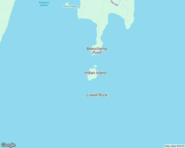 map of restaurants, bars, coffee shops, grocery stores, and more near 1 Indian Island in Rockport