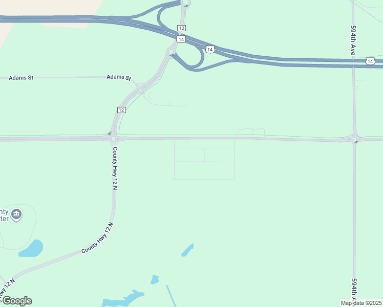 map of restaurants, bars, coffee shops, grocery stores, and more near 59021 Madison Avenue in Mankato