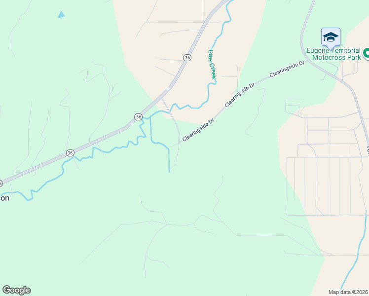 map of restaurants, bars, coffee shops, grocery stores, and more near 25832 Oregon 36 in Cheshire