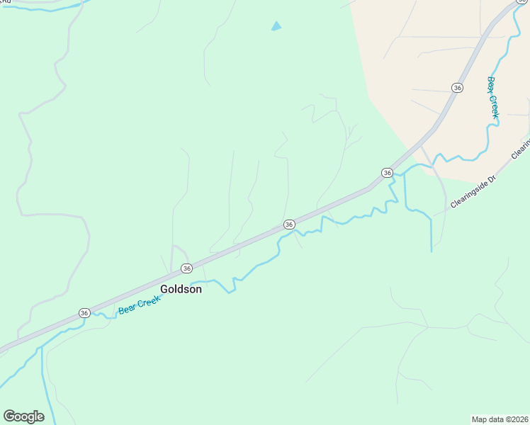 map of restaurants, bars, coffee shops, grocery stores, and more near 25477 Oregon 36 in Cheshire