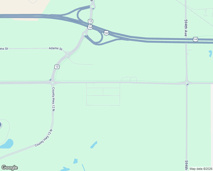map of restaurants, bars, coffee shops, grocery stores, and more near 58919-59135 Madison Avenue in Mankato