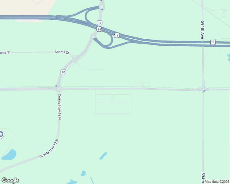 map of restaurants, bars, coffee shops, grocery stores, and more near 58919-59135 Madison Avenue in Mankato
