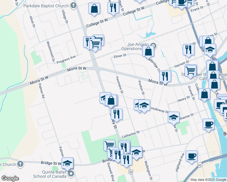 66 Benjamin Street, Belleville ON Walk Score