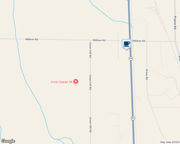 map of restaurants, bars, coffee shops, grocery stores, and more near 92302 Green Hill Road in Junction City